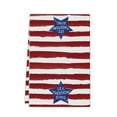thumbnail image 2 of Clearance Under $5!Yyuenw Memorial Day Kitchen Towels America Flag Gnomes Kitchen Towels Independence Memorial Day 4Th Of July Hanging Hand Bath Microfiber Towel For Bathroom Home Tea Bar Kitchen, 2 of 5