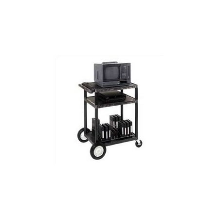 Luxor High Low Priced Table AV Cart with Locking Cabinet/Big Wheels/Electric  Walmart.com Luxor High Low Priced Table AV Cart with Locking Cabinet/Big Wheels/Electric  Walmart.com
