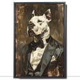thumbnail image 2 of Dogo Argentino Dog Wall Decor Poster Unframe, Dogo Argentino Dog Canvas Frame Ready to Hang - Framed Art - Teen Girl Gifts, 2 of 6
