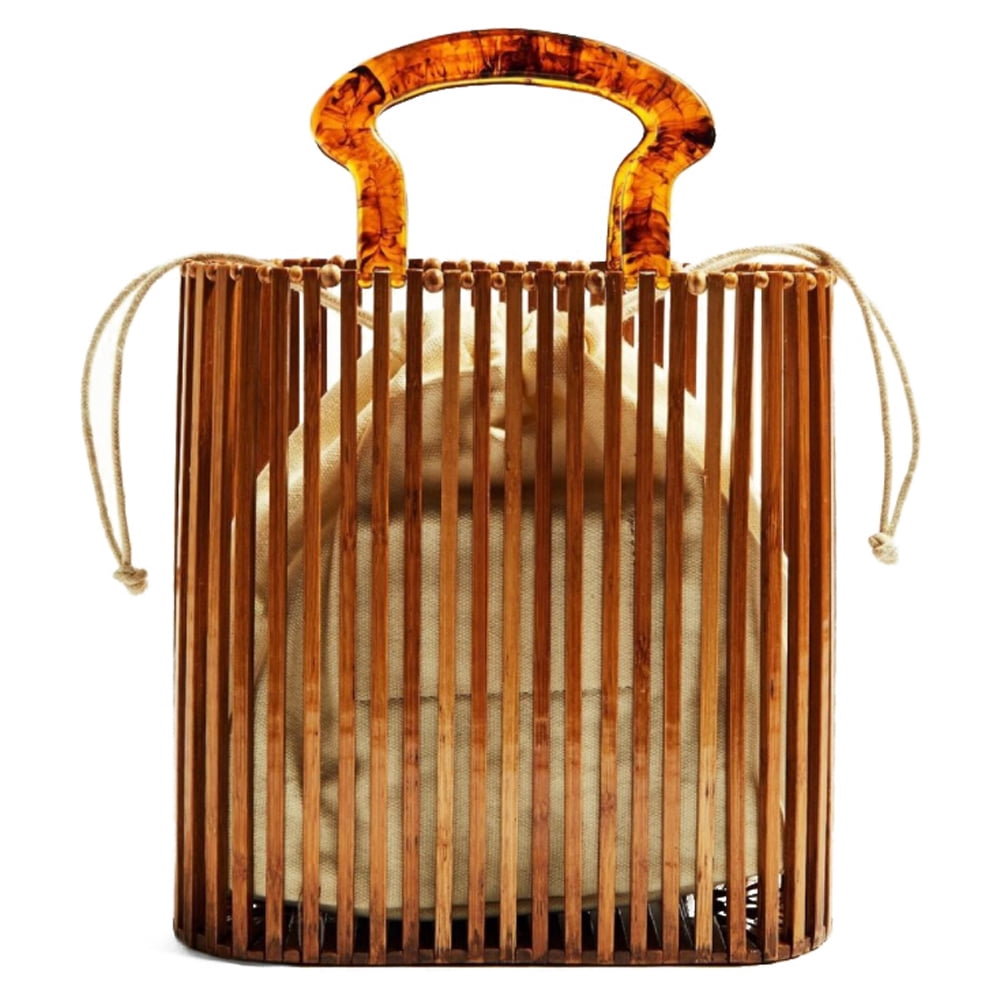 acrylic basket bag