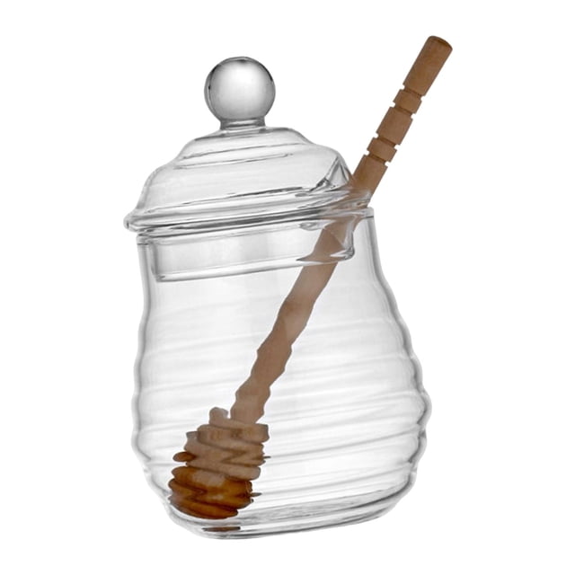 Recipiente de vidrio para miel Gloria con tapa tarro de miel 270ml