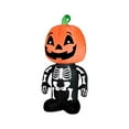 thumbnail image 1 of Squelette de Citrouille Gonflable d'Halloween, 3 Pieds - 64929, 1 of 2