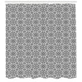thumbnail image 3 of Ambesonne Ethnic Shower Curtain, Culture Motifs, 69"Wx84"L, Black White, 3 of 3