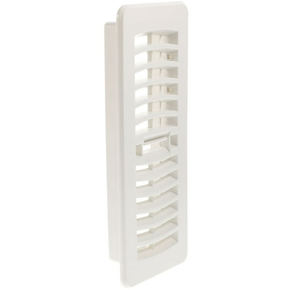 LEORX Floor Vent Register Plastic White Protects Against Wind and Rain 1Pack