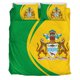 thumbnail image 2 of Bandera de Guyana Escudo de Armas Juego de Cama Círculo Rlt8, 2 of 5