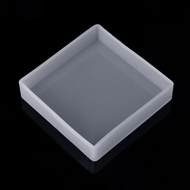 A Diy epoxi silicona cuboide/cubo molde de resina hecho a mano hacer artesanías ilustraciones