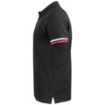 thumbnail image 4 of Clique - Polo Newton Detalle de Rayas para Hombre (Negro), 4 of 4
