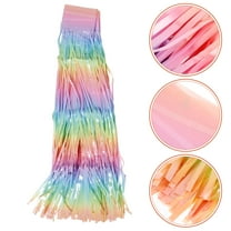 HONMEET Large Plastic Table Skirt for Parties and Events, Easy to Clean, Multi-Use Table Cover Decoration