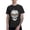 Black, variant on Pumpkin Skull T-Shirt for Men Cotton 100% Summer Tops Women Fashion Casual Short Sleeves Round Collar Short-Sleeve Couple Top Tees