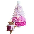 thumbnail image 3 of PEONAVET Material Pack Christmas Tree Twisted Stick Diy Material Kit Gradient Colour Bear Knitting Making Birthday Children Gift, 3 of 7