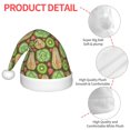 thumbnail image 4 of Salouo Fruits 1 for Christmas Hat for Kids Xmas Holiday Hat Santa Hat for Boys & Girls Festive Headwear Accessories Fit for Christmas/ New Year/Holiday/Party, 4 of 6