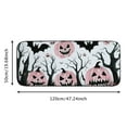 thumbnail image 5 of Heduofu Doormat Pink Pumpkin Halloween Non-Slip Indoor Entryway Door Mat Outdoors/Indoor/Bathroom/Kitchen/Bedroom/Entryway Floor Mats 19.68*47.24 in, 5 of 6