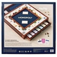 thumbnail image 5 of Monopoly Legacy Edition by WS Game Company — Deluxe Cherry Wood Cabinet with Vegan Leather Rolling Area — Premium Collector’s Board Game featuring Two Storage Drawers, Gold-Toned Tokens, Wood Houses, 5 of 9
