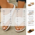 thumbnail image 3 of CYMMPU Women's Hollow Floral Thong Wedge Sandals, Open Toe Platform Flip Flop Slippers, Lightweight Summer Beach Outdoor Shoes Black 41, 3 of 9