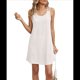 thumbnail image 3 of Vestido de Verano Sin Mangas con Cuello Redondo y Tirantes Finos con Bordado de Ojales para Mujer XXL, 3 of 10