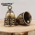 thumbnail image 4 of 1pc Mini Antique Bell China's Mini Brass Copper Sculpture Pray Buddha Fengshui Bell Invitation Buddhism Chinese Bells Home Decor, 4 of 5