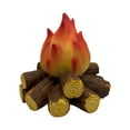 thumbnail image 1 of Bonfire Battery Powered LED Night Light Flame Table Lamp For Home Decoration Realistic Flame Effect Mini Bonfire Light For Bedroom Projector Light Blanket for Home Tall Light 20th Birthday Decorations, 1 of 4