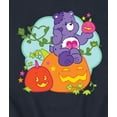 thumbnail image 3 of Care Bears - Harmony Bear In Pumpkin Patch - Men's Crew Fleece Sweatshirt, 3 of 5