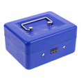 thumbnail image 1 of Metal Cash Box With Combination Lock Metal Small Money Organizer 5.8 Inch Lockable Storage Box For Cash And Valuables Portable Handle Money Box For Ho, 1 of 4