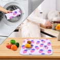 thumbnail image 4 of Ryvnso Cartoon Strawberry Pattern Dish Drying Mat for Kitchen Countertop 16x18 Small Dish Pad Drainer Rack Dish Sink Mats, 4 of 7