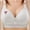 White, variant on Hipattires Front Closure Bras for Women Wireless Push up Bralette Lift Bust Soft Womens Bras ,SIZE XS