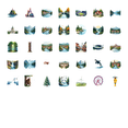 thumbnail image 5 of Scenic Stickers Stationery Stickers Adventure Kids Stickers Toy for Laptop Phone Notebook Suitcase, 5 of 5