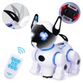 thumbnail image 3 of Robot inalámbrico de juguete para perros, mascota electrónica que camina, música, baile interactivo para y niñas de 5, 6, 7, 8, 9, 10 , perfke cachorro robot, 3 of 9