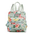 thumbnail image 2 of Mochila de estilo Pastoral para mujer y niña, morral de viaje de nailon con estampado de flores, Vintage, escolar, juvenil Fivean unisex, 2 of 2