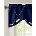 thumbnail image 3 of Golf Sports Theme Kitchen Curtains Balcony Adjustable Roman Blinds Small Short Curtain for Living Room, 3 of 6