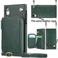 thumbnail image 2 of Funda tipo cartera para iPhone XR con tarjetero y correa para el hombro para mujer, 2 of 5