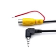 thumbnail image 2 of Rca To 2.5Mm Av Converter Cable Car Rear View Reverse Parking Camera To Car Dvr, 2 of 9