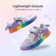 thumbnail image 4 of Zapatillas para Niños DREAM PAIRS Arcoíris Plata Talla 5, 4 of 7