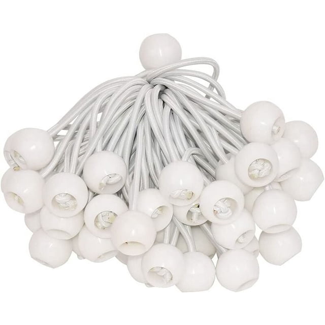 Bâche Protectrice: Attache Multi-Usage avec Élasticité Améliorée, Attaches de Bâche Robustes pour Usage Extérieur Fiable, 50 Pcs
