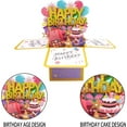 thumbnail image 5 of Rechale 3D Pop-Up Surprise Birthday Card with Gift Box - Unique Interactive Greeting Card for Family & Friends, Creative Memorable Celebration Gift (Happy Birthday), 5 of 8