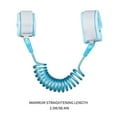 thumbnail image 4 of Toddler Safety Wrist Leash Strap for Kids Anti-Loss 2.5m Child Harness with Elastic Tether for Tools/Office(Blue),Hulucky, 4 of 9