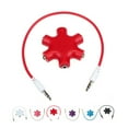 thumbnail image 4 of fastboy 3.5mm Audio Splitter Headset Accessory Universal Converter Equipment Earphone Adapter Connect Device Adapting Accessories white, 4 of 8