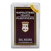 Dal Negro Napoletane 87 Extra 014016 Italian Regional Playing Cards, Brown Case - Deck of 40 Cards [ Italian Import ]
