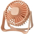 thumbnail image 1 of Ventilador pequeño para escritorio - Mini ventilador de mesa - Ventilador de escritorio USB, portátil, silencioso, 3 velocidades, 1 of 5