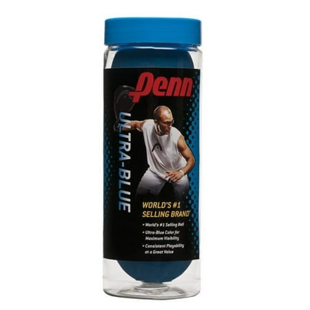 Penn Ultra-Blue Racquetball, 3-Ball Can