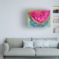 thumbnail image 2 of Canvas Wall Art - Erin McGee Ferrell 'Watermelon III' Wall Art for Living Room, Bedroom, or Office Décor by Trademark Fine Art - 19 x 14 Inches, 2 of 4