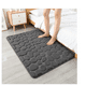 thumbnail image 2 of 2 Piezas Tapete Baño Ultra Suave Antideslizante Absorbente Xtellar gris, 2 of 4