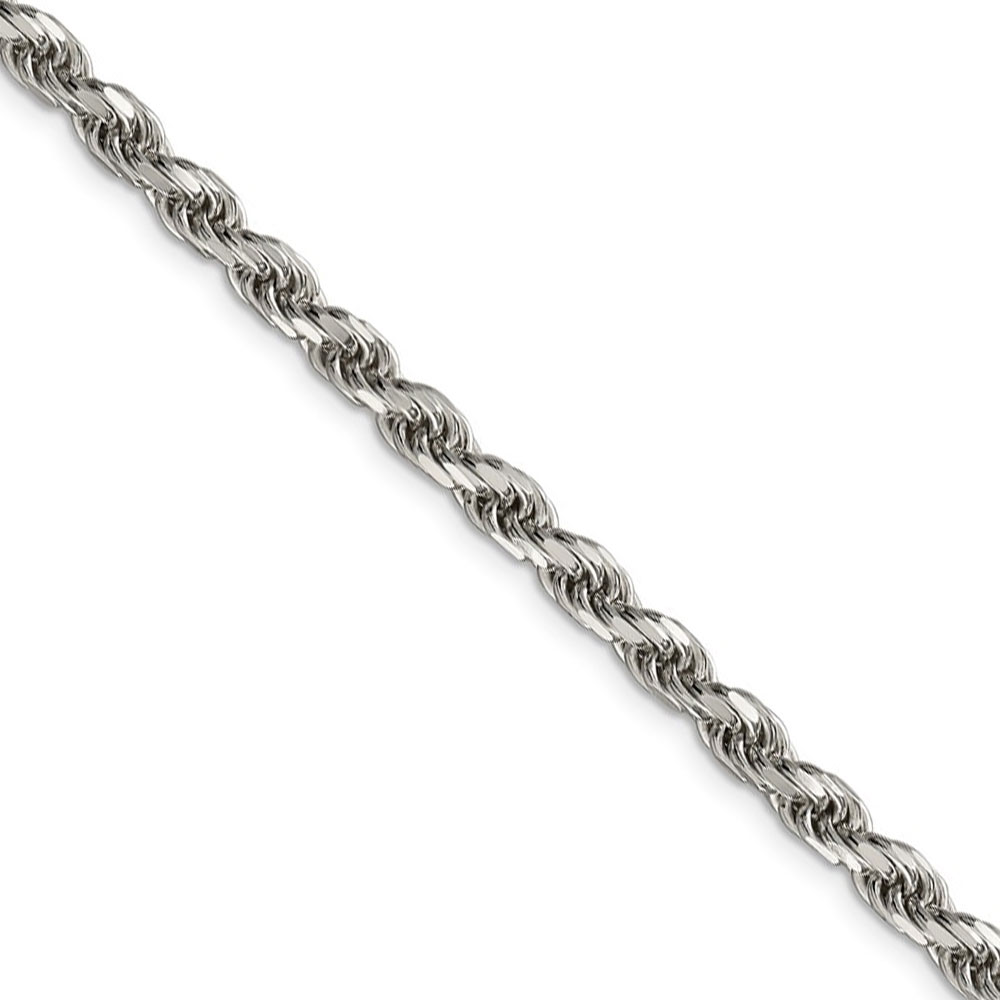 Solid Rope Chain Necklace, 26 Inch 