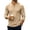 Light Brown, variant on Dweltoz Men's Henley Shirts Long Sleeve 3 Button Casual Basic Solid Pullover Shirt Soft Comfortable Lightweight Classic Tee Tops,Brown XL