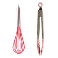 thumbnail image 1 of Utensilios de cocina de silicona de 2 piezas, sistema de utensilios de cocina de silicona fácil de limpiar, para utensilios de cocina antiadherentes, 1 of 5