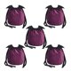 thumbnail image 3 of Se puede mezclar un lote mínimo de 5 uds De 20 colores bolsa de dulces de Navidad y Halloween bolsa de embalaje de regalo para dulces murciélago negro ANGGREK Otros, 3 of 8