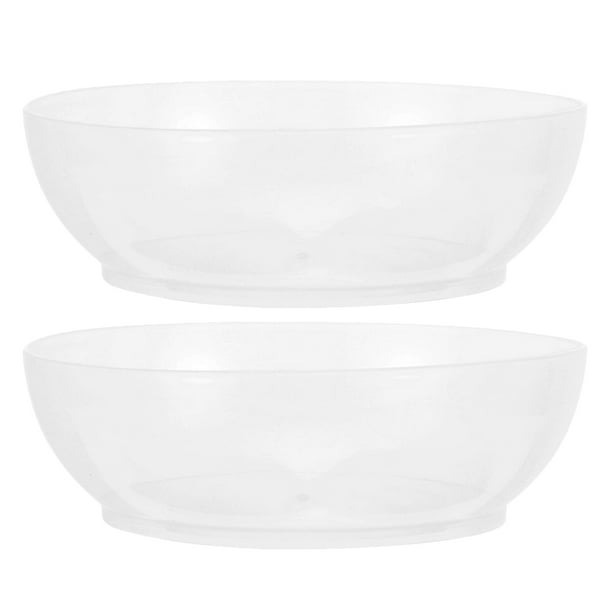 ColoMX 2 recipientes para pesar alimentos: Báscula de cocina digital transparente de 600 ml, bandeja precisa para pesar alimentos, ideal para hornear, cocinar y hacer dieta.