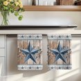 thumbnail image 7 of Texas Star Rustic Kitchen Towels Set of 4, Country Blue Berry Brown Wooden Plank Absorbent Dish Towels for Kitchen, Microfiber Hand Towel, Quick Drying Tea Towel for Cleaning Decorative Dishcloths, 7 of 7