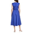 thumbnail image 2 of Derek Lam 10 Crosby womens  Aimee Midi Dress, 0, Blue, 2 of 3