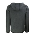 thumbnail image 3 of Men's Cutter & Buck  Heather Charcoal Cincinnati Reds City Connect Mainsail Full-Zip Hoodie, 3 of 3