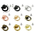 thumbnail image 3 of Rotatable Balls D Rings Studs For Leather Shoulder Bag Purse And Backpack Belt Decoration Metal Craft Accessories, 3 of 9